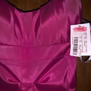 HOT PINK PROM DRESS